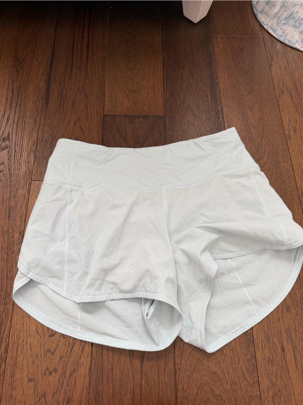 Women’s light blue lululemon shorts